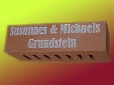 Ziegelstein mit Gravur