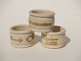 Serviettenringe Holz